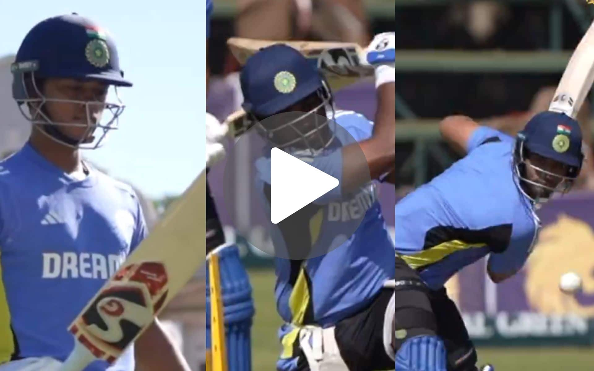 [Watch] World Champions Sanju Samson, Jaiswal, Dube Train Hard Ahead Of 3rd T20I Between IND-ZIM